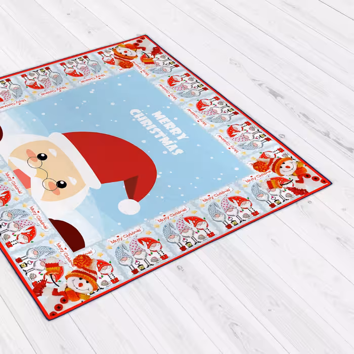 رومیزی بابانوئل کریسمس کد 9996