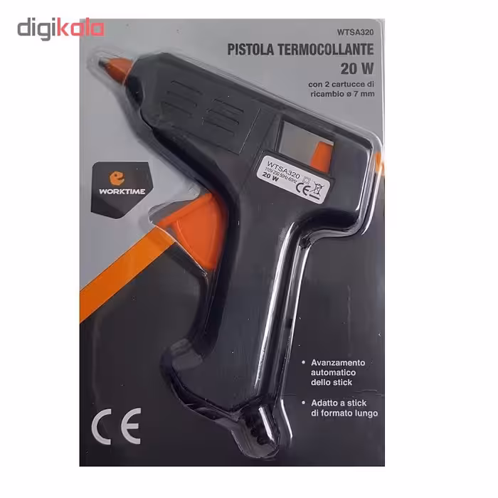 دستگاه چسب تفنگی ورک تایم مدل WTSA320