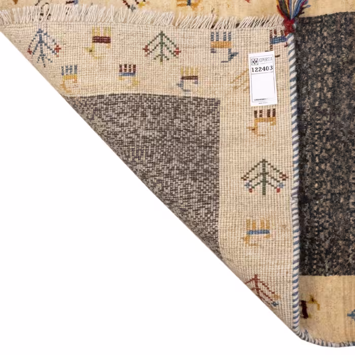 گبه دستباف یک متری سی پرشیا کد 122403