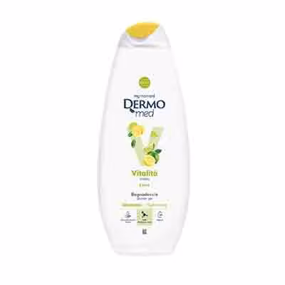 شامپو بدن ایتالیایی درمومد DERMOMED Vitalita lime با رایحه لیمو 750 میل