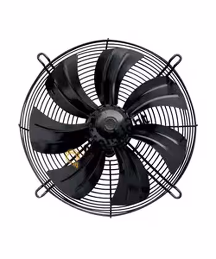 هواکش صنعتی ایلکا هفت پر فلزی مکنده بدون قاب دمنده مدل VIK-40A4T2-H