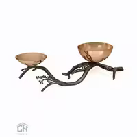 اردو خوری برنجی 2 تایی طرح آراگل مدل 3030076