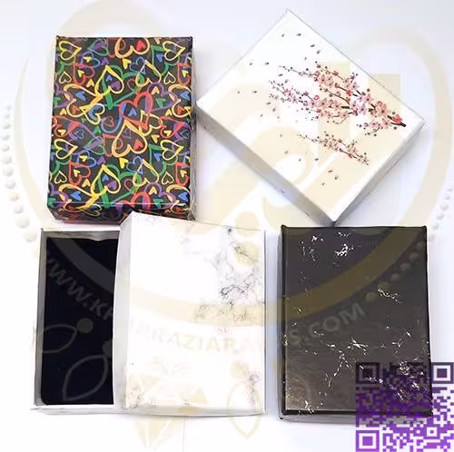 جعبه جواهرات گوشواره هاردباکس شکوفه