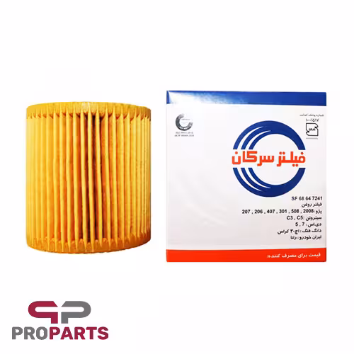 فیلتر روغن‌ سرکان مناسب برای پژو 206 تیپ 5