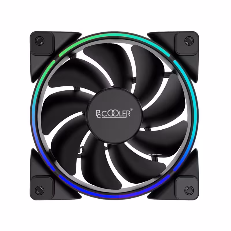 کیت فن کیس پی سی کولر مدل CORONA 3-IN-1 FRGB