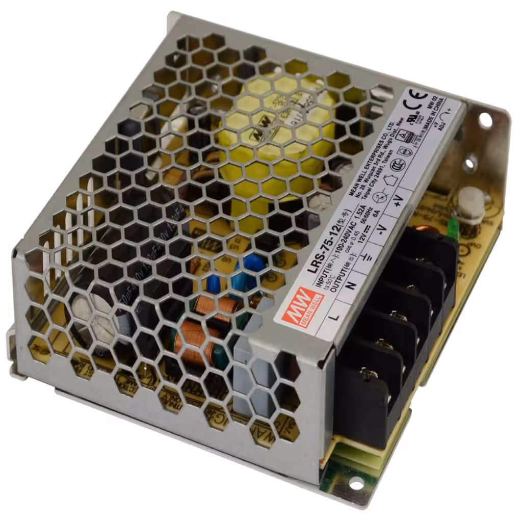 منبع تغذیه مینول سری LRS-75-12