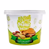 کره بادام زمینی بدون شکر و نمک زرشاد 230 گرمی