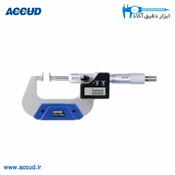میکرومتر دیجیتال مخصوص دنده 50-25 میلی متر Accud (اکیود) مدل 339-002-01