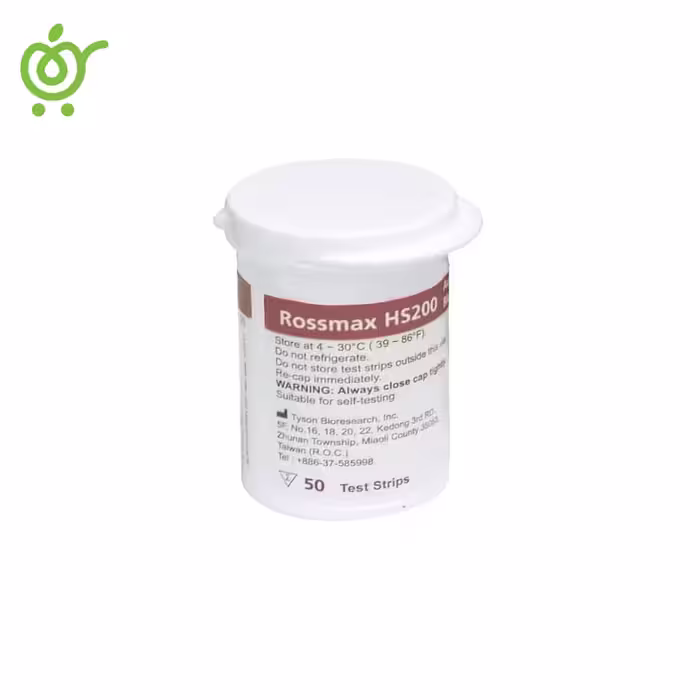 نوار تست قند خون (50 عددی) رزمکس Rossmax | فروشگاه اینترنتی سیب 115