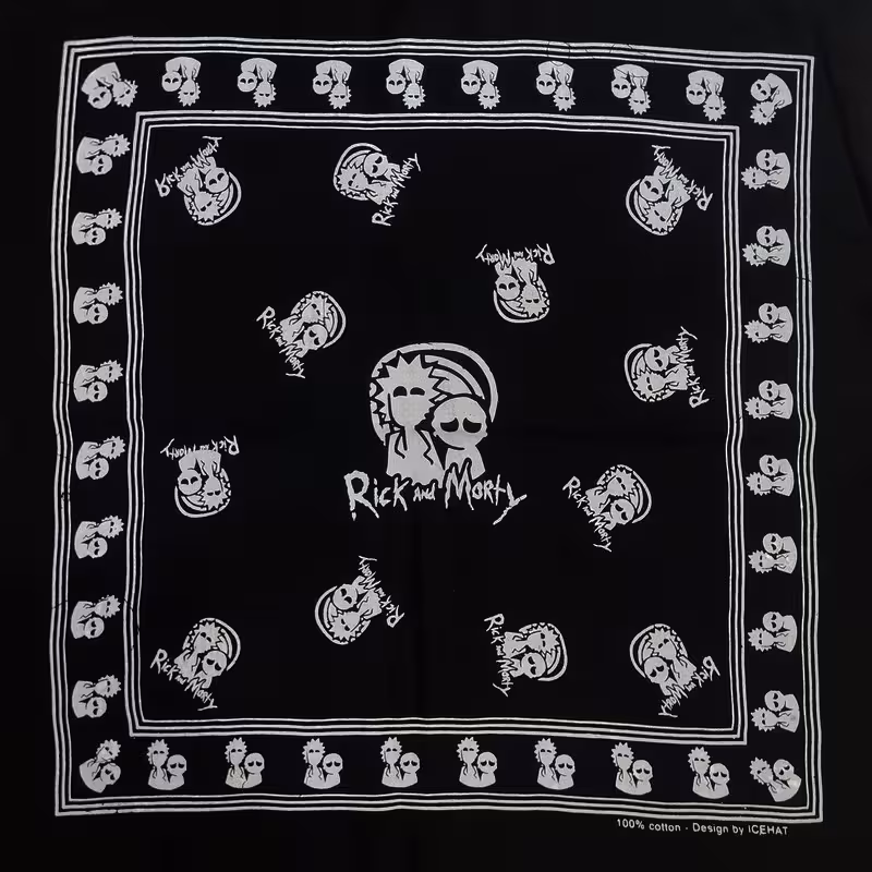 باندانا طرح رینک و مورتی