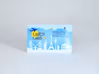 کارت ویزیت پی وی سی 500 میکرون (با روکش براق)