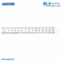 خط کش فلزی 150 سانتی متر Accud (آکاد) مدل 990-060-11
