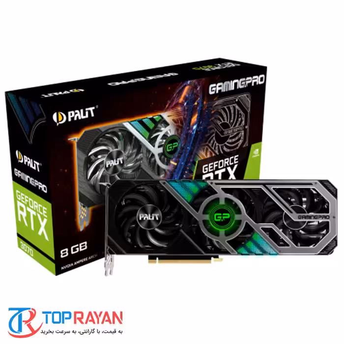 کارت گرافیک پلیت GeForce RTX 3070 GamingPro LHR 8G