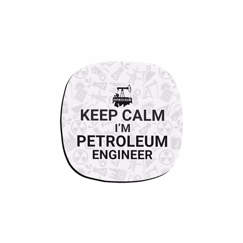 زیر لیوانی ترمه طراحان ایده مدل petroleum engineer کد cfp1262