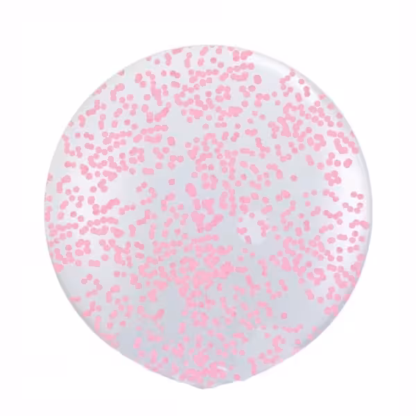 بوبوبالن پولکدار صورتی 24 اینچ