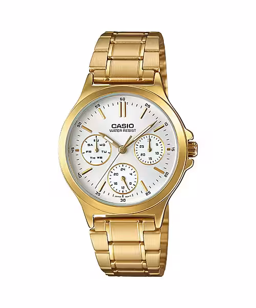 ساعت مچی زنانه کاسیو مدل CASIO LTP-V300G-7AUDF