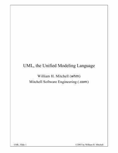 خرید و دانلود نسخه کامل کتاب UML, the Unified Modeling Language