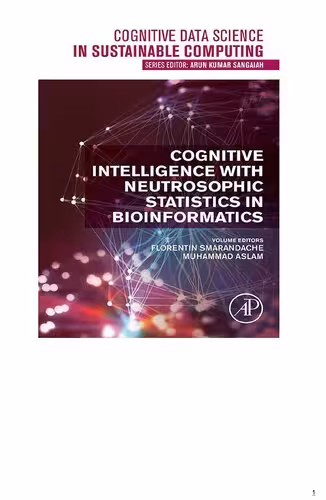 خرید و دانلود نسخه کامل کتاب Cognitive Intelligence with Neutrosophic Statistics in Bioinformatics