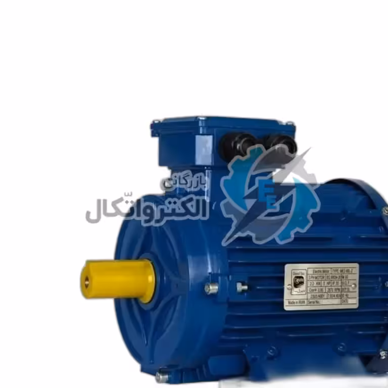 الکتروموتور سه فاز 1.1 کیلووات 1.5 اسب دیزل ساز