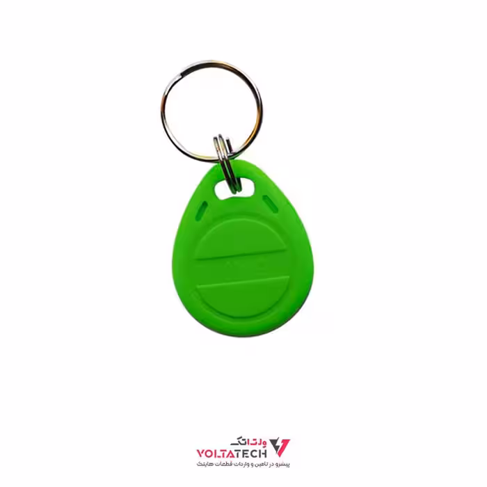 تگ RFID 13.54 MHz سبز مدل جاسوئیچی