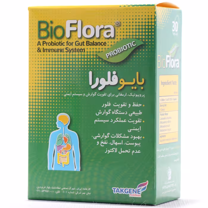 کپسول بایو فلورا تک ژن فارما 30 عددی