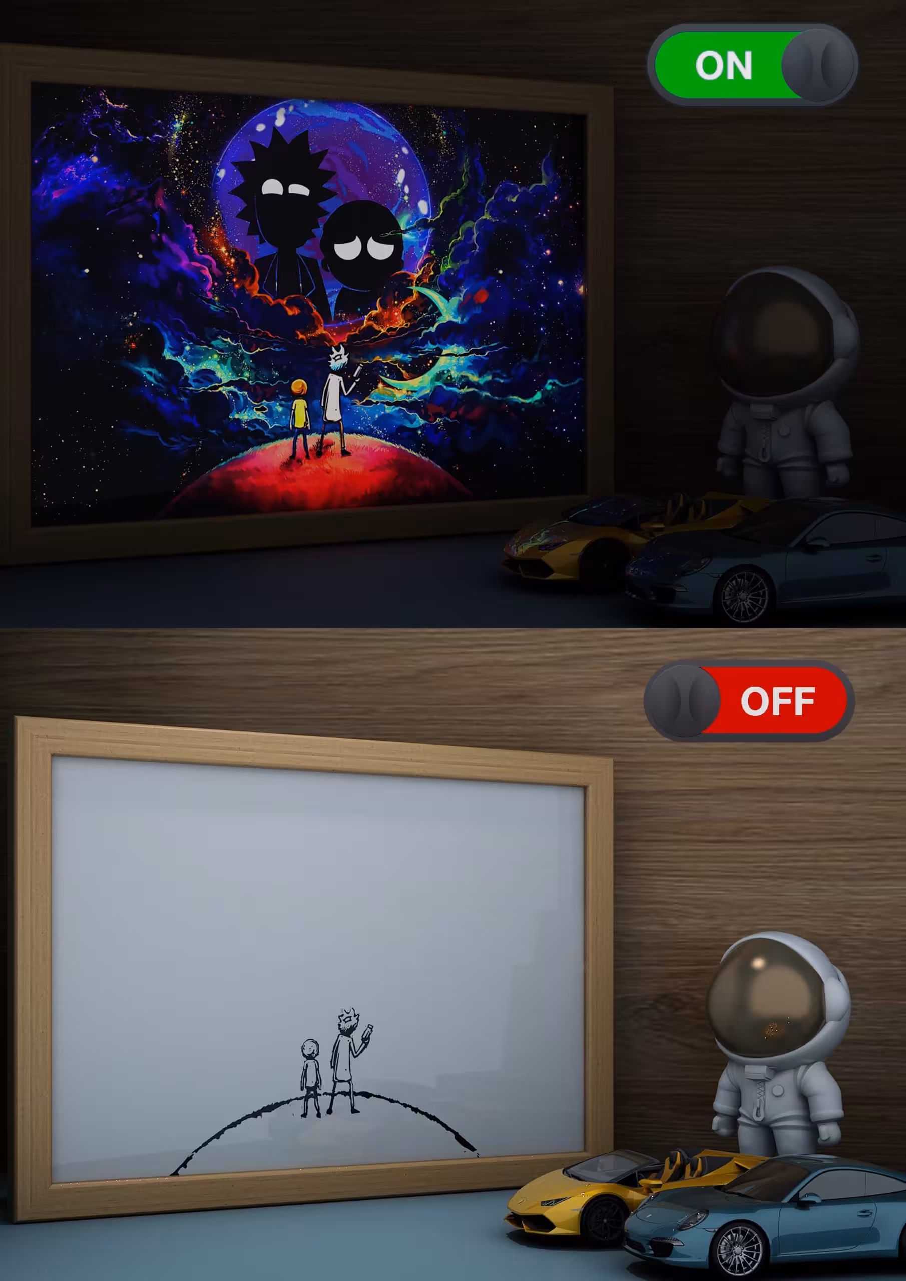 تابلو نقاشی جادویی