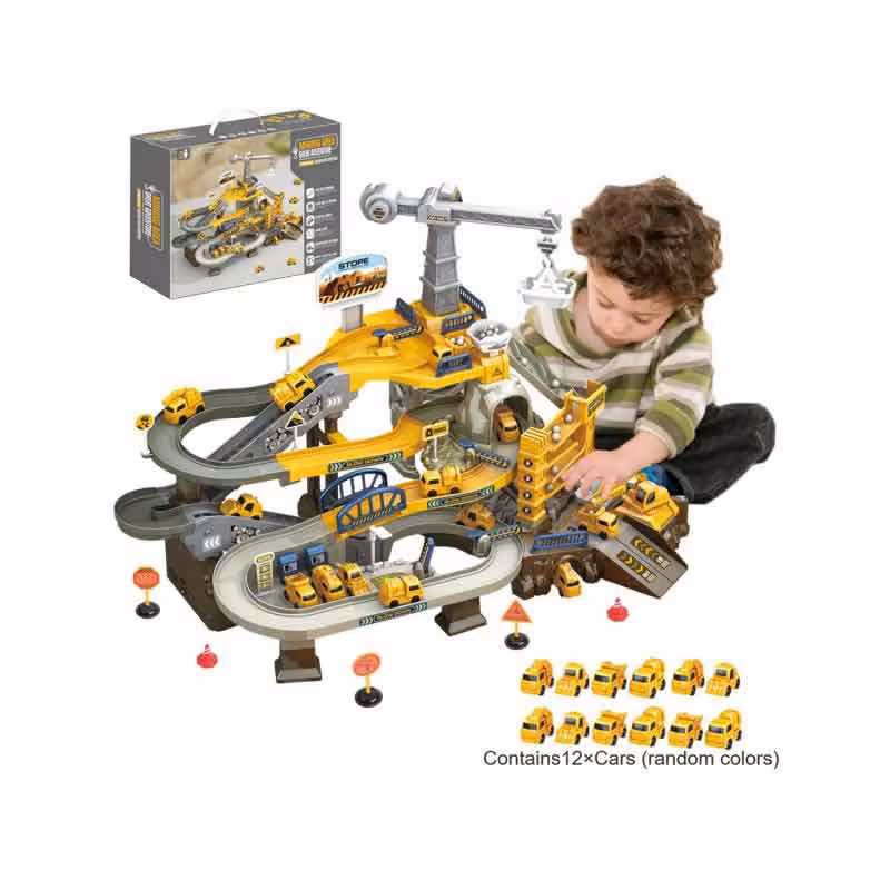 کیت ماشین بازی راهسازی Construction Race Tracks کد ZX-001A