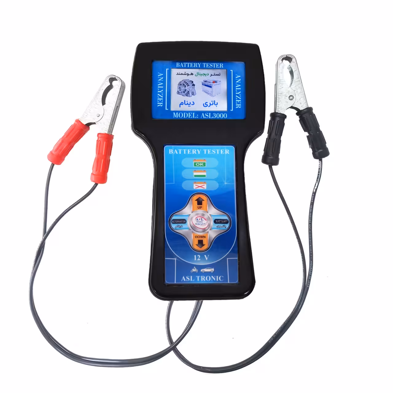 تستر باتری و دینام هوشمند اصل ترونیک مدل ASL3000
