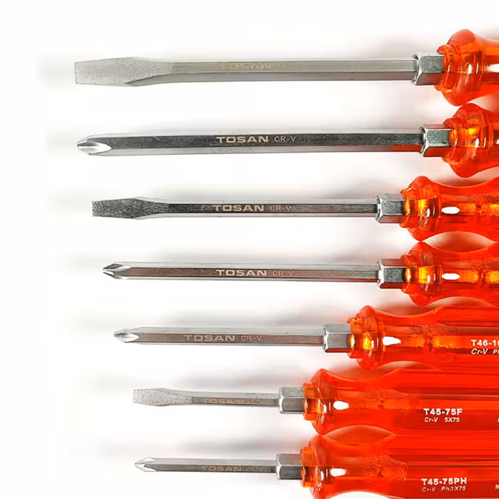 ست پیچ گوشتی ضربه خور 7 عددی توسن مدل T4865-SB7