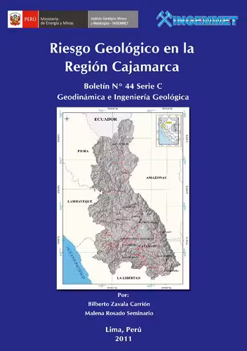 خرید و دانلود نسخه کامل کتاب Riesgo geológico en la región Cajamarca