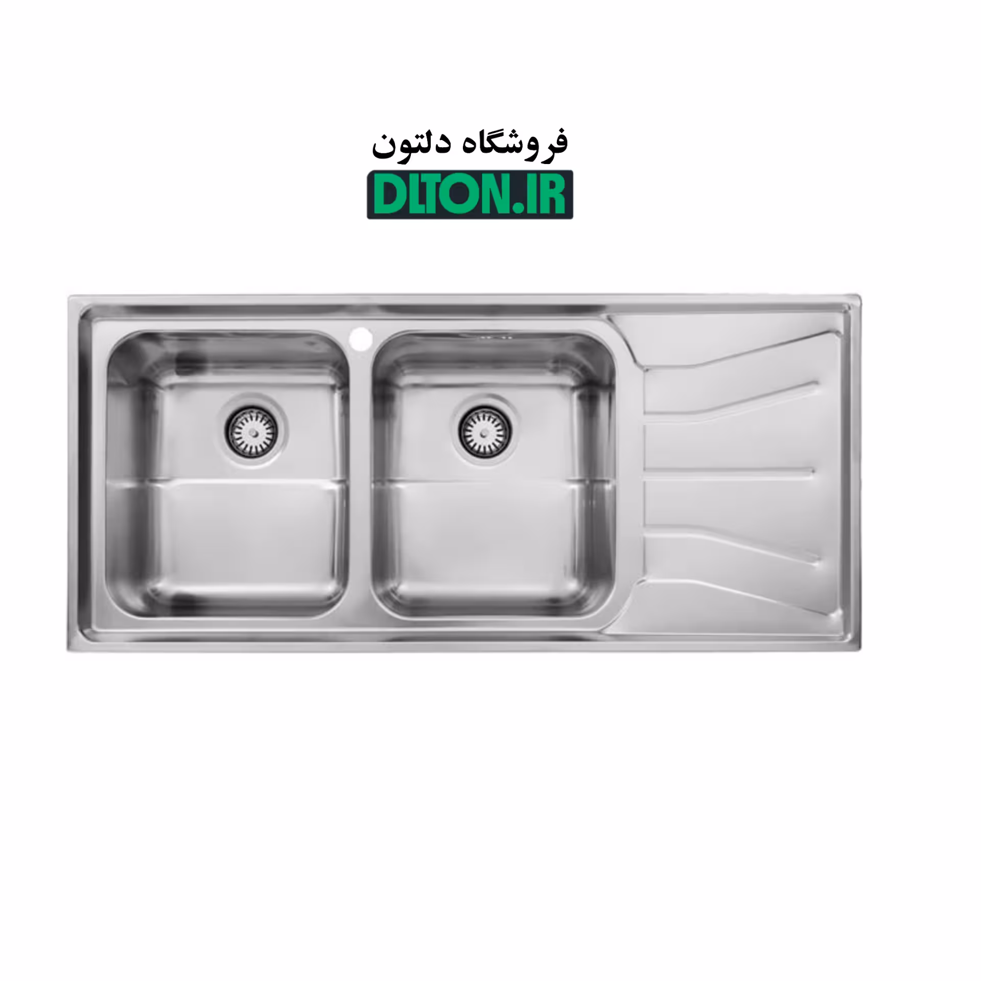 سینک استیل البرز مدل 737 توکار