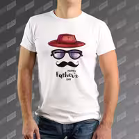 تیشرت مردانه طرح Happy Fathers Day TS-772