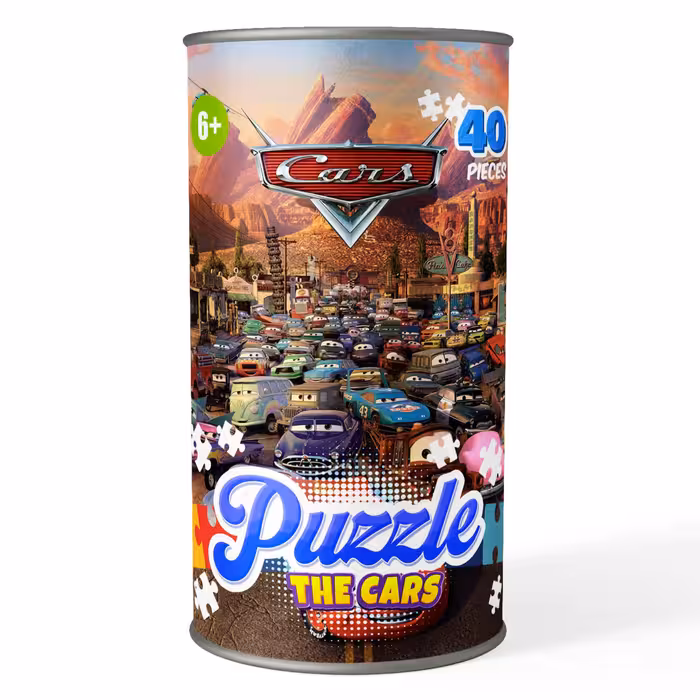 پازل 40 تکه کارتون ماشین ها