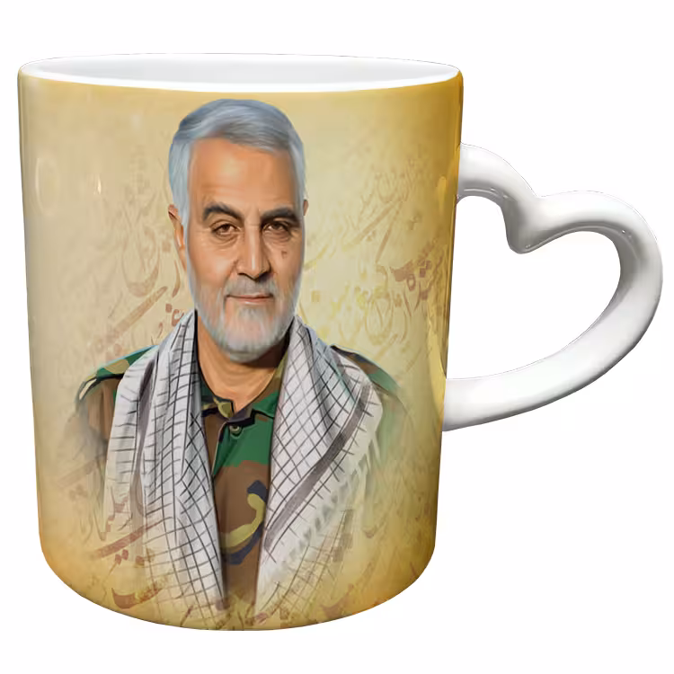 خرید ماگ-لیوان  دسته ساده  سردار سلیمانی کد 72