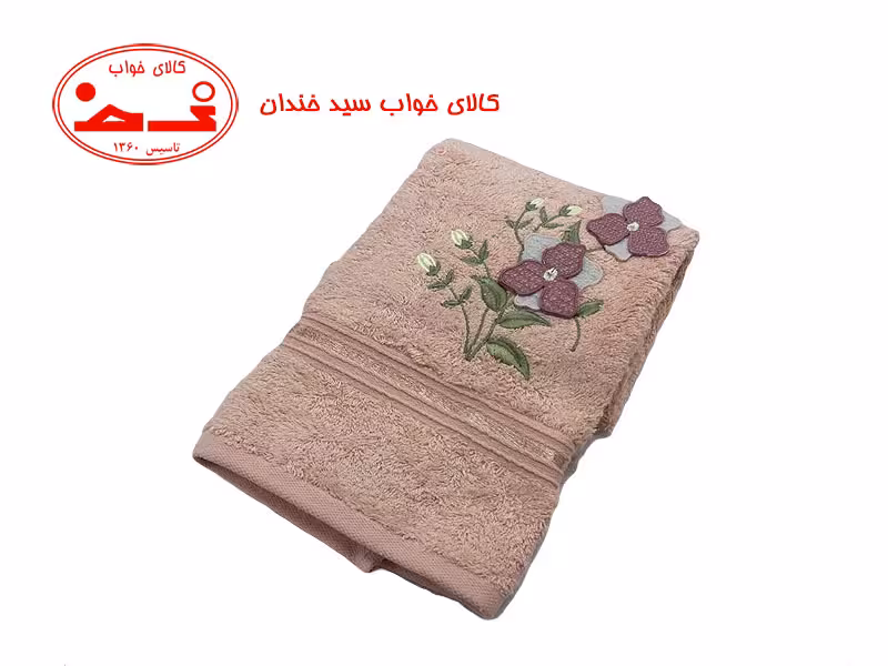 حوله دستی بامبو گلدوزی