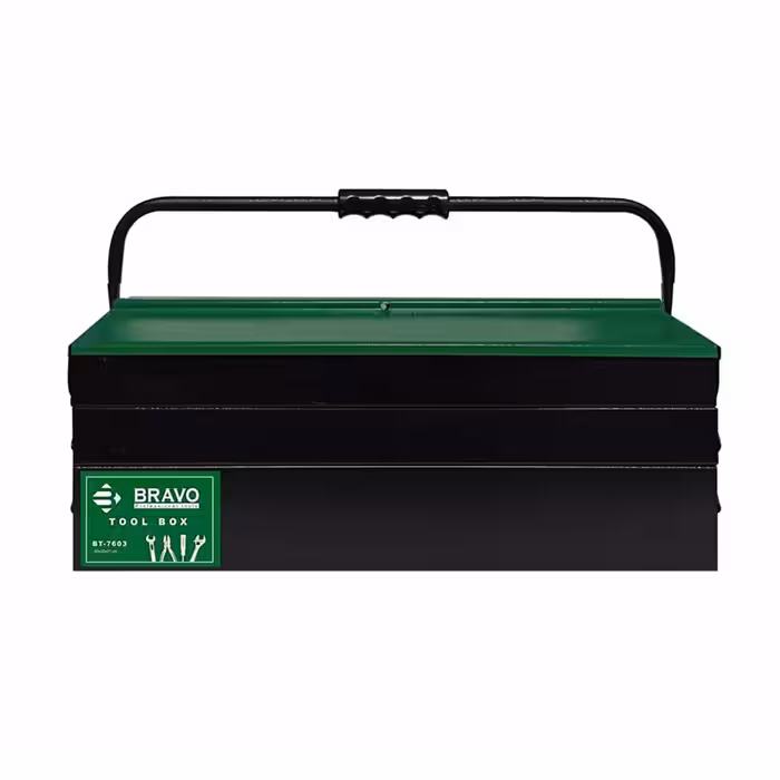 جعبه ابزار فلزی 60 سانت 3 طبقه براوو مدل BT-7603