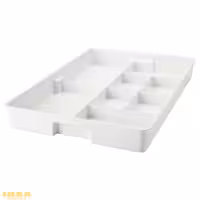 جعبه با 8 محفظه سفید مدل KUGGIS | برند ایکیا | ارسال 15 الی 20 روز کاری