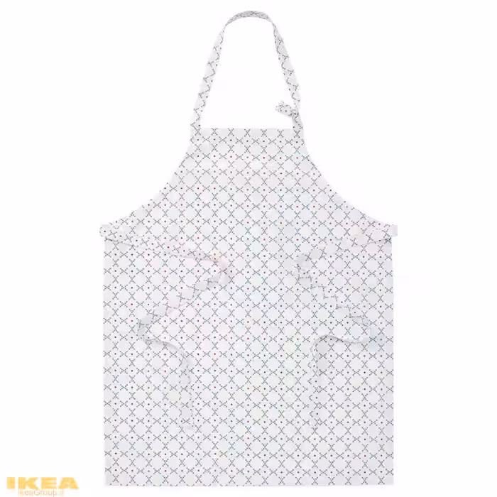 پیشبند طرح دار آبی مدل INAMARIA | برند ایکیا | ارسال 15 الی 20 روز کاری