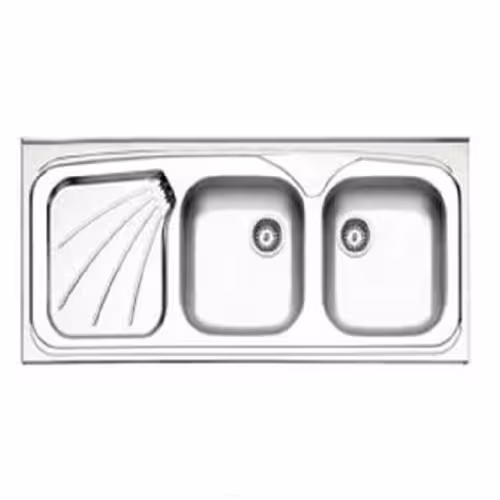 سینک روکار طرح پروانه استیل البرز مدل 270.50