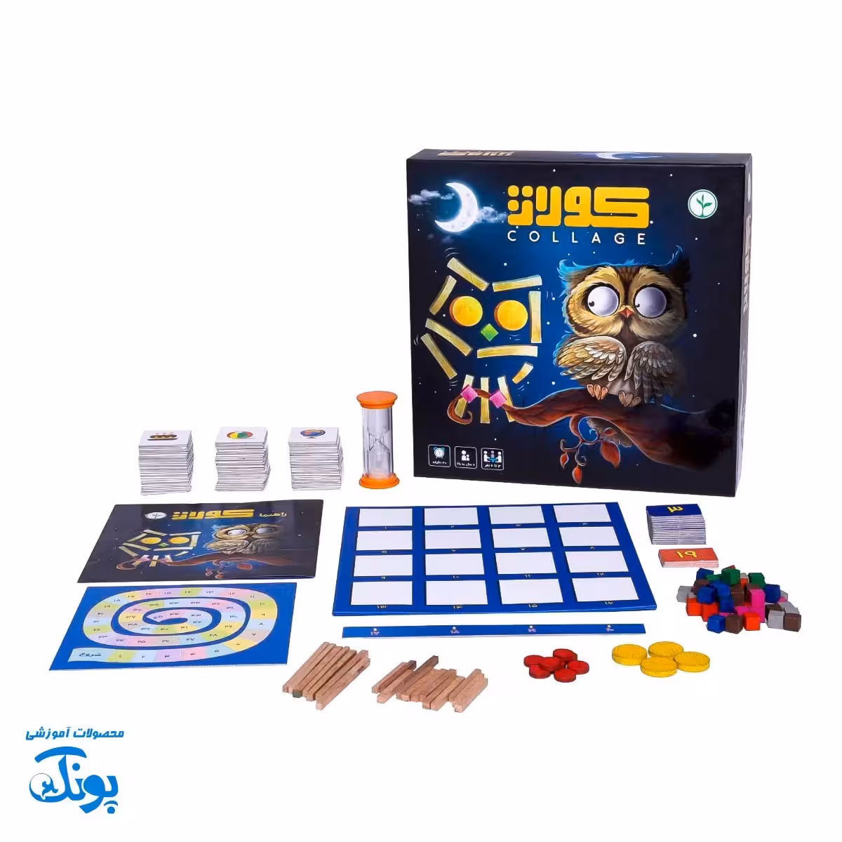 بازی فکری کولاژ مدل نهالک