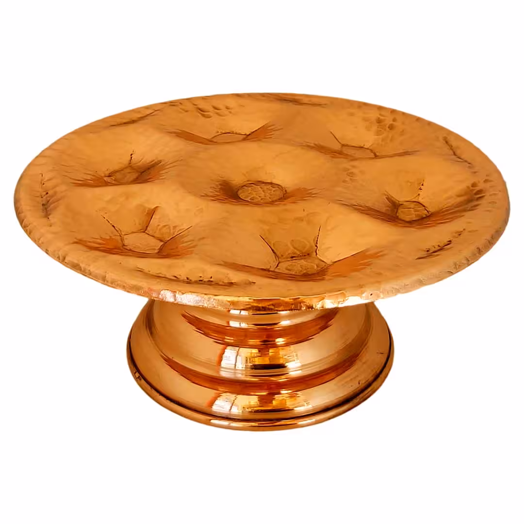 شمعدان مسی مدل حور