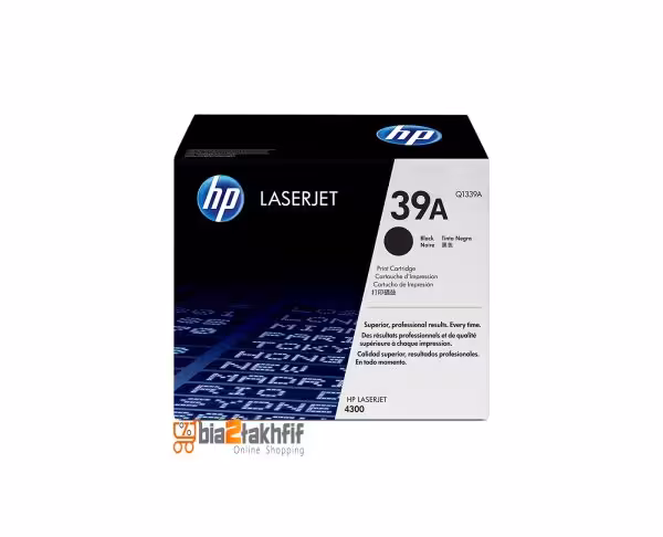 کارتریج تونر مشکی 39A اچ پی