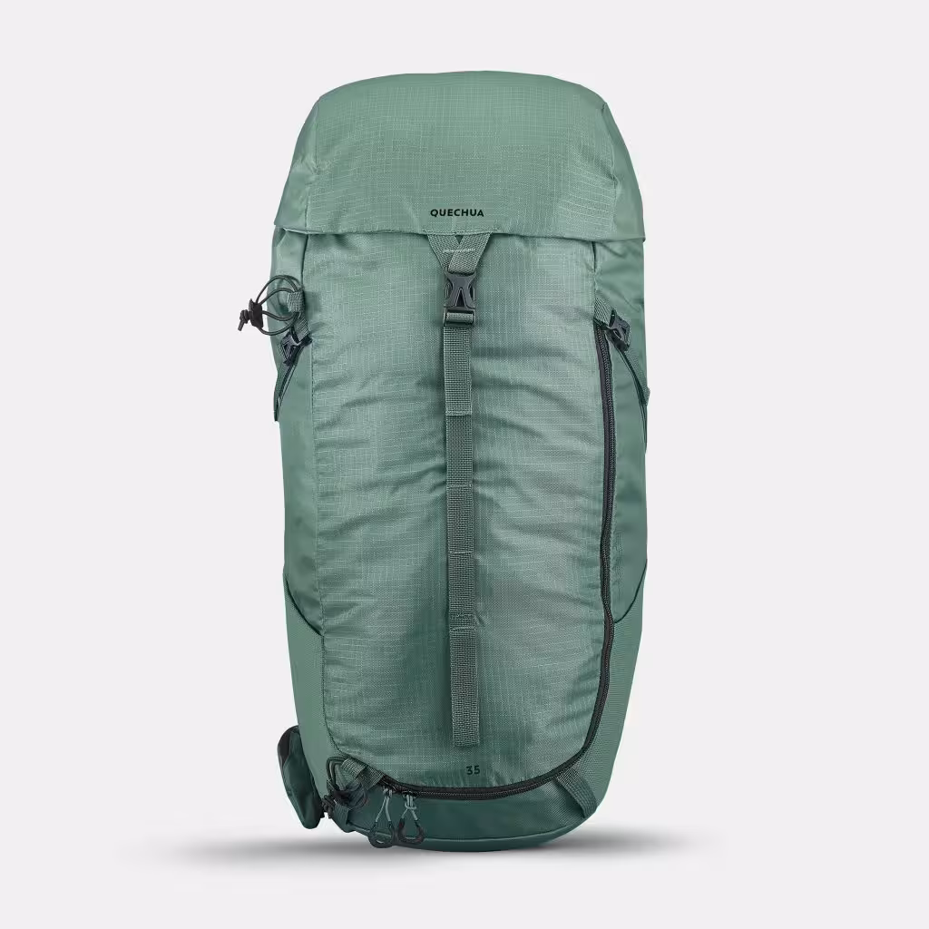 کوله پشتی کوهنوردی کچوا 35 لیتری Quechua Outdoor Backpack – Green – 35 L – MH100