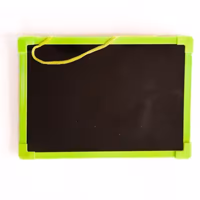 تخته سیاه پشت وایت بردی فانتزی به همراه گچ و تخته پاکن