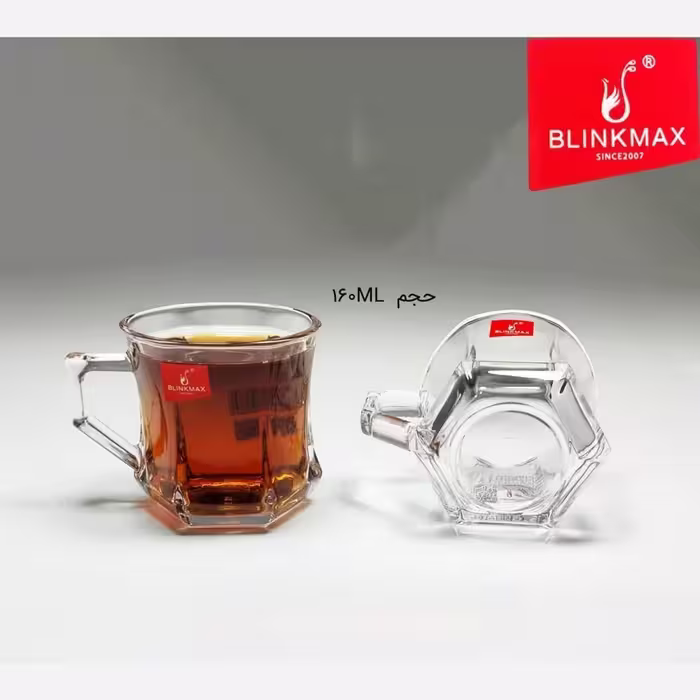 فنجان چای خوری بلینک مکس مدل گالگسی کد 144 بسته 6 عددی