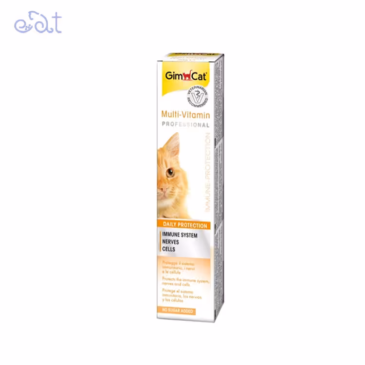 خمیر مولتی ویتامین گربه جیم کت مدل GimCat Multivitamin Paste وزن 50 گرم