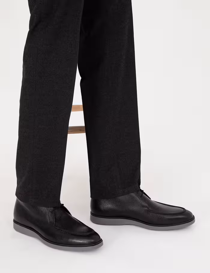 کفش روزمره مردانه مشکی پیرکاردین