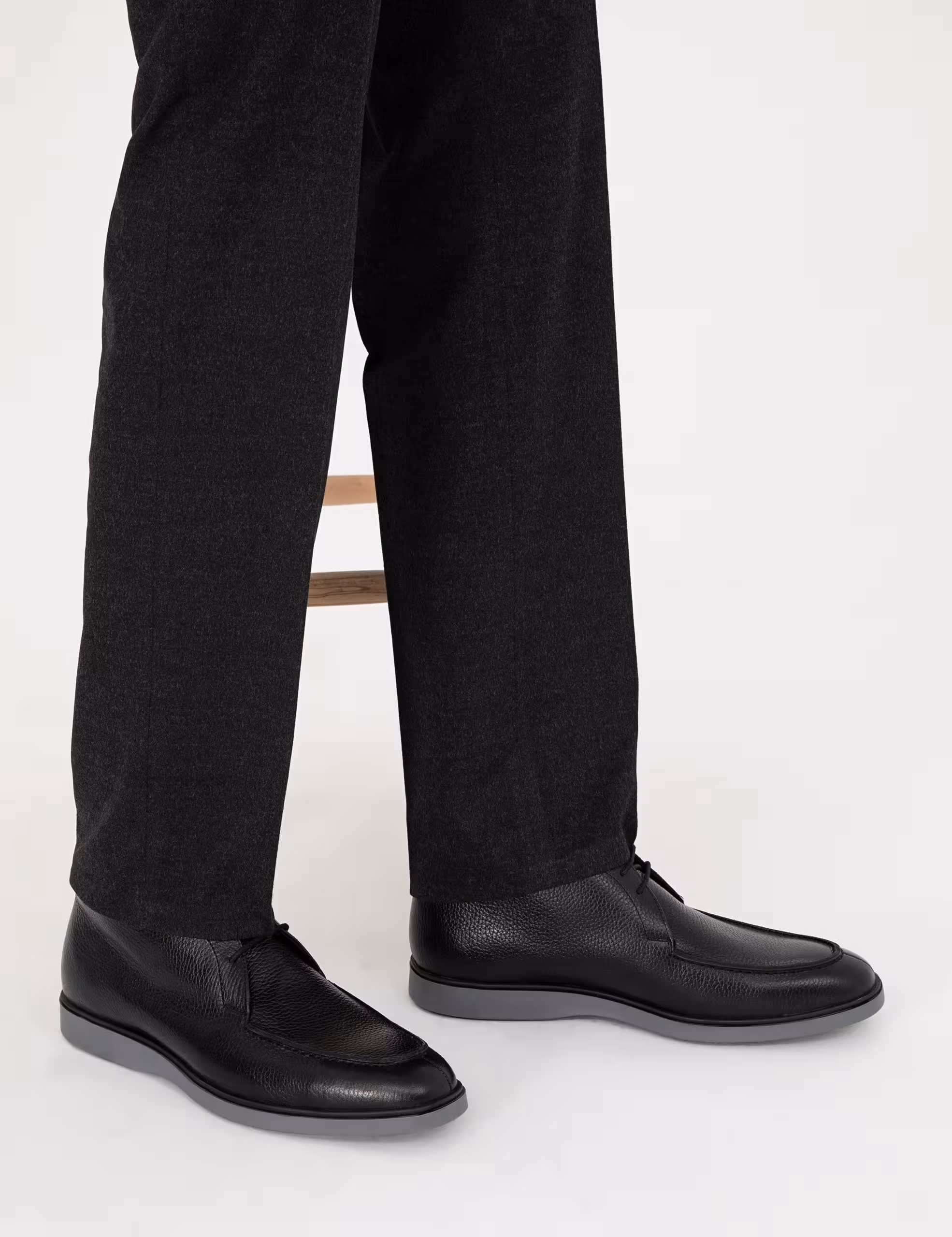 کفش روزمره مردانه مشکی پیرکاردین