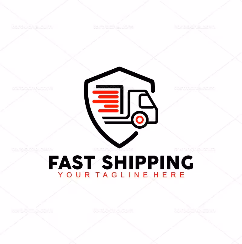 وکتور لوگوی حمل و نقل دریایی | گرافیک با طعم تربچه