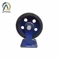 چرخ پاترولی آهنی لاستیکی A ثابت قطر 250 میلی متر